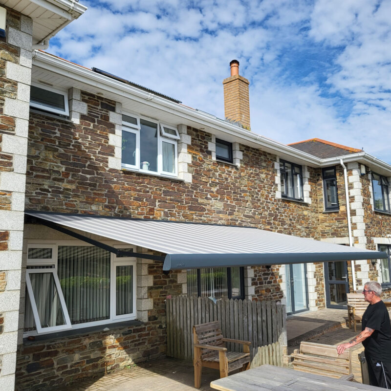 Made to measure awnings in Cornwall